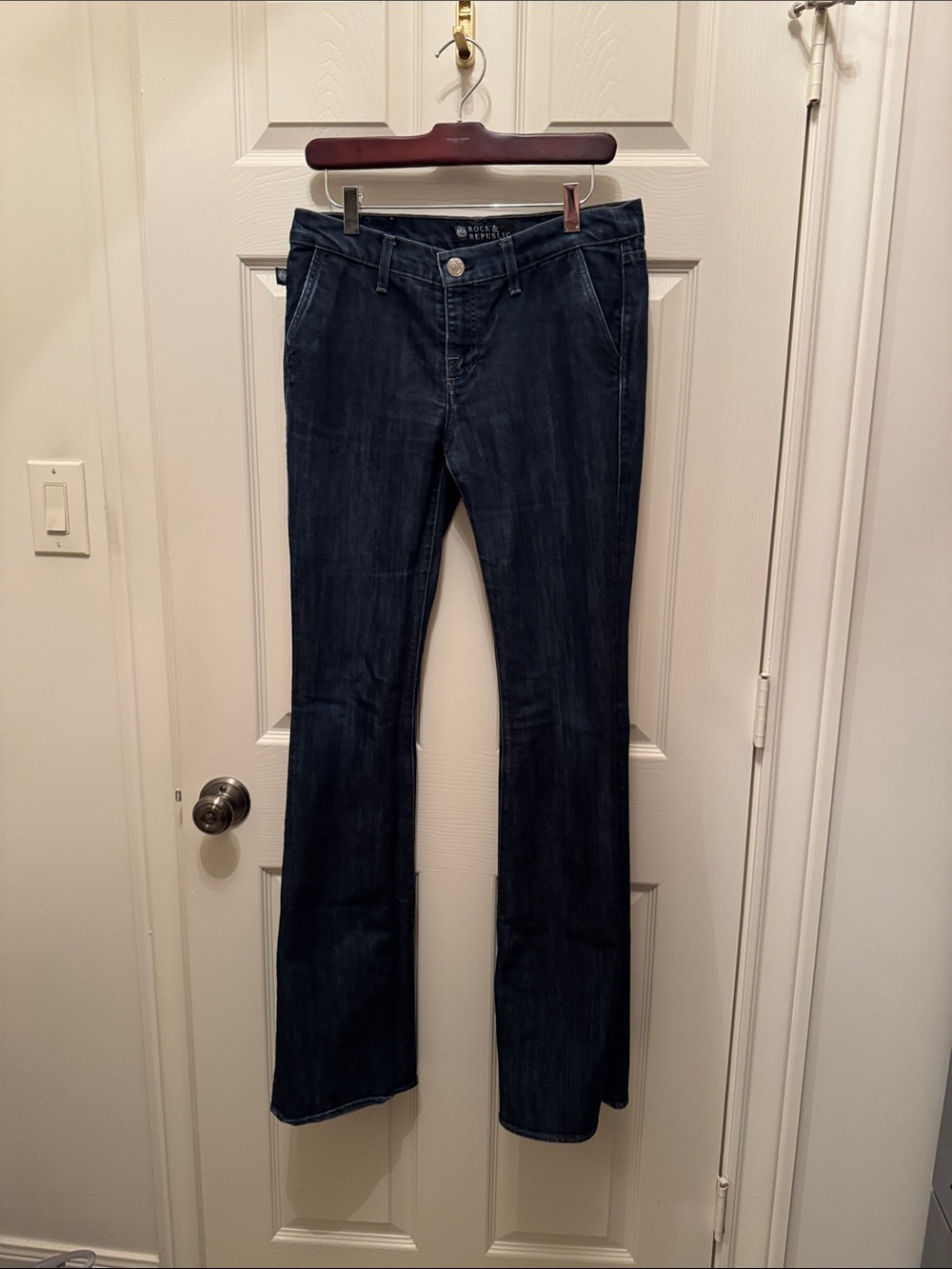 Rock & Republic Dark Blue Flare Jeans